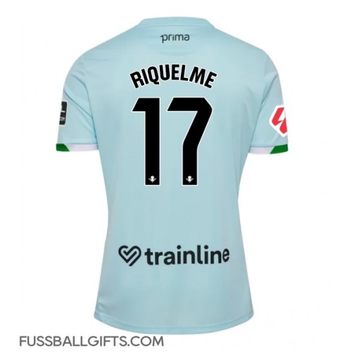 Real Betis Rodrigo Riquelme #17 Fußballbekleidung Auswärtstrikot 2025-26 Kurzarm